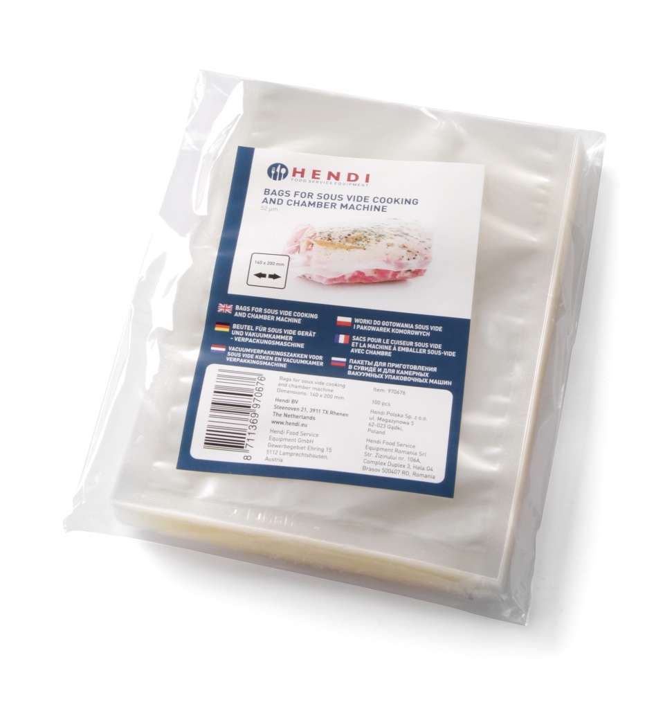 Sacs de cuisson sous vide PA/PP 250x350 mm Sacs de cuisson sous vide PA/PP 250x350 mm